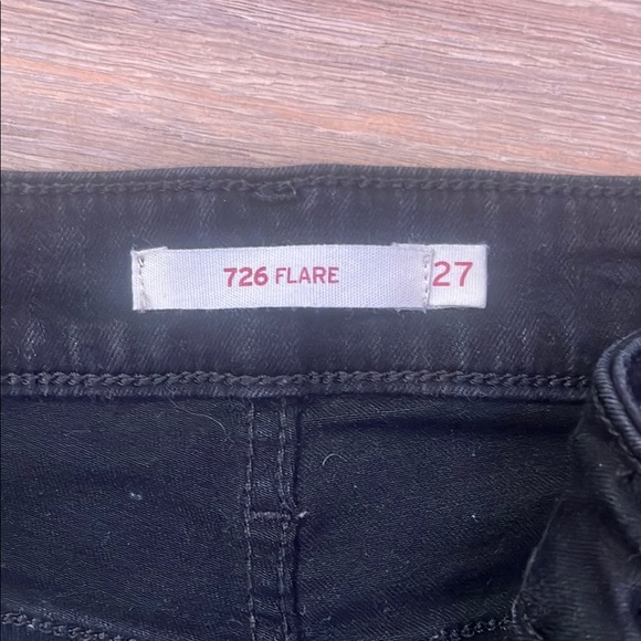 Black Flared Jeans - Picture 2 of 4